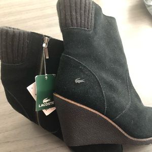 Lacoste Women Suede Boots